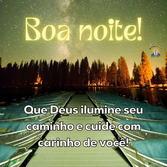 Deus abençoe sua noite