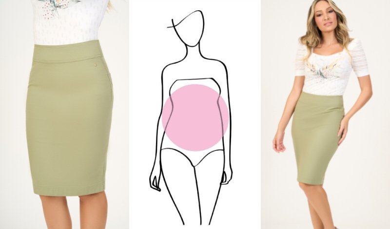 dicas de estilo para corpo tipo oval