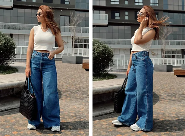 dicas de estilo para usar roupas oversized (largas)