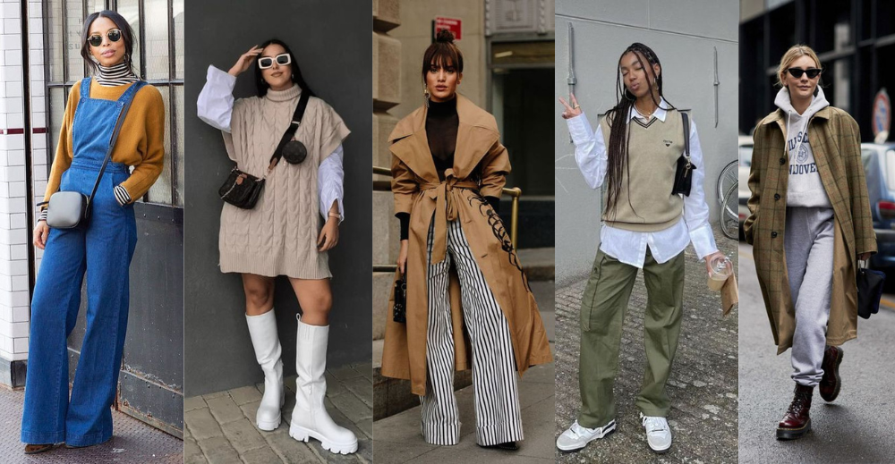 Sobreposições Criativas: T-shirt sobre Camisa e Vestido com Camisa para 2025