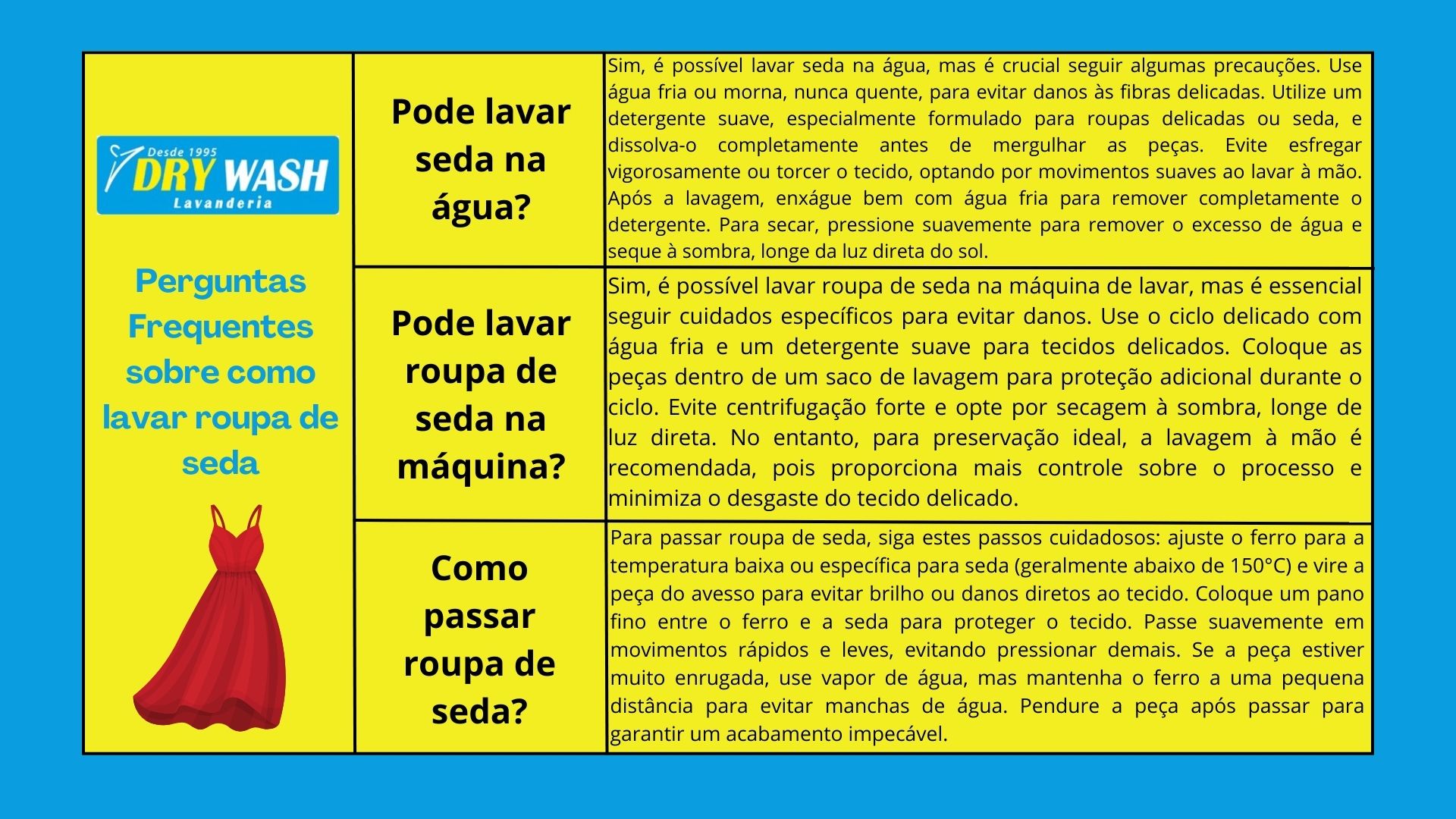 erros comuns ao lavar roupas de cetim