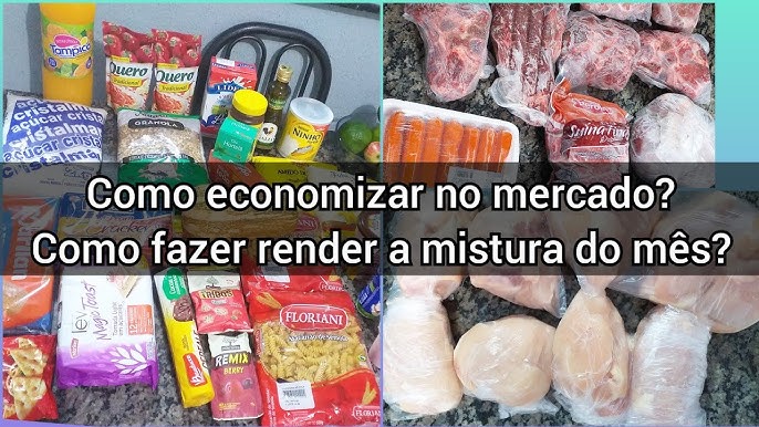 dicas para fazer compras do mês renderem mais