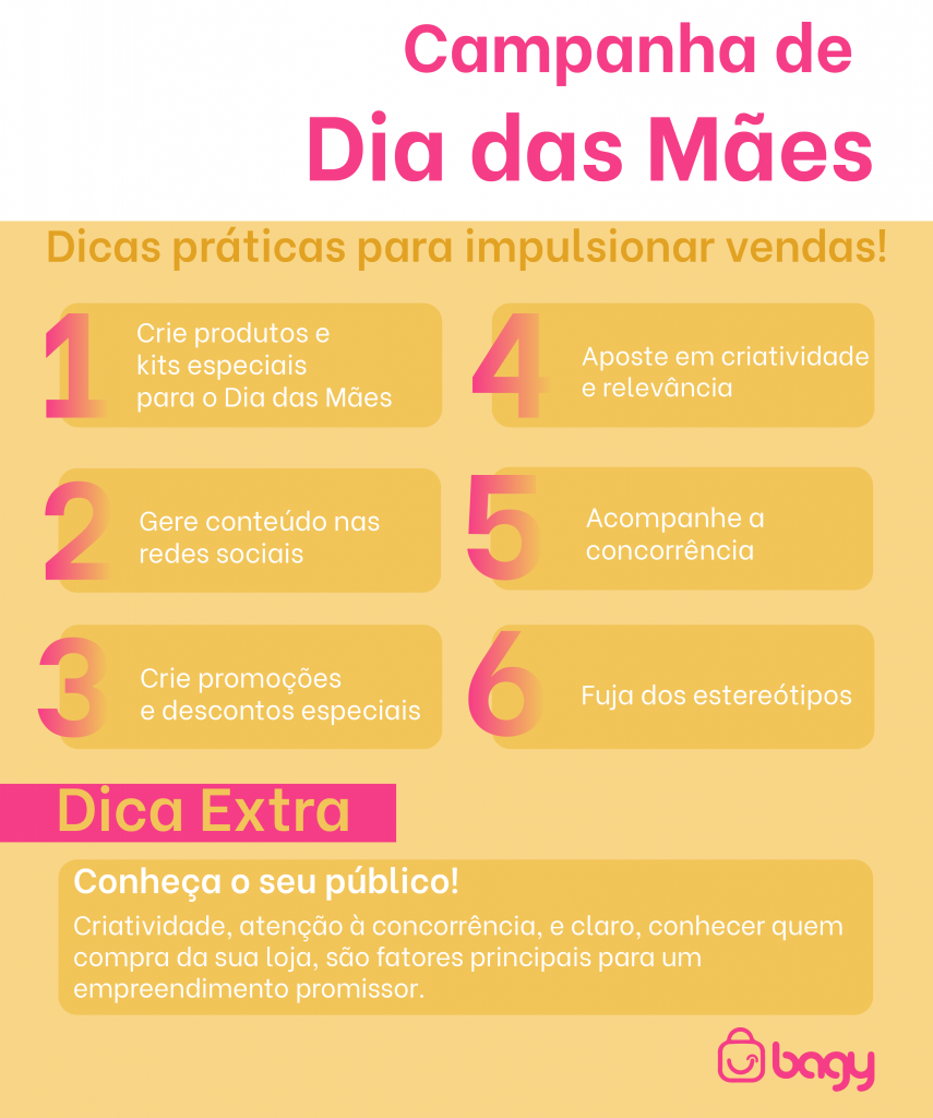 dicas para vender mais no dia das mães