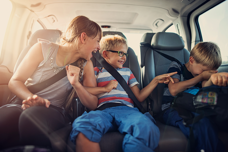 dicas para viajar de carro com crianças