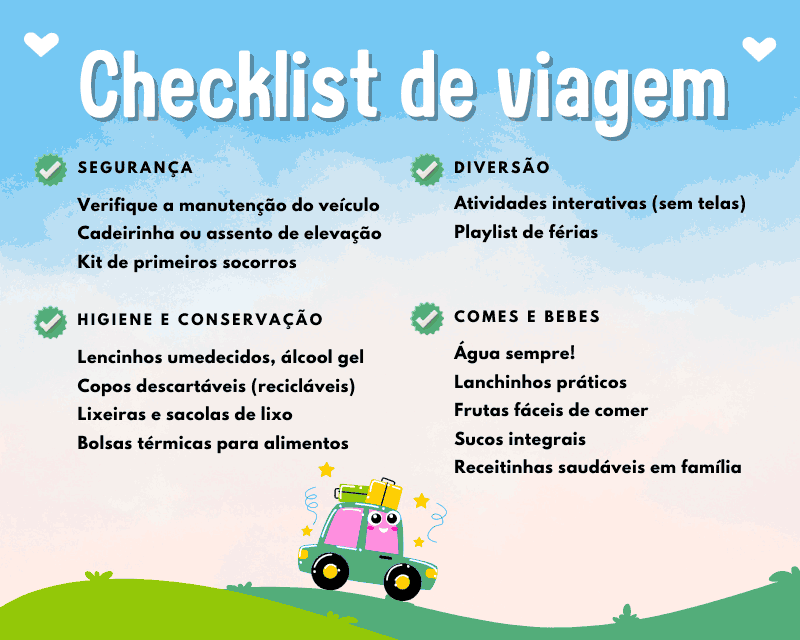 Jogos e Brincadeiras Criativas para Entreter Crianças de Todas as Idades no Carro