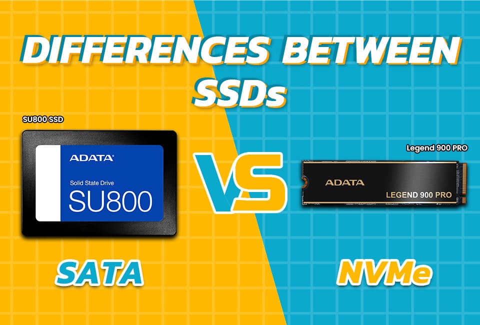 diferença entre ssd sata e nvme velocidade