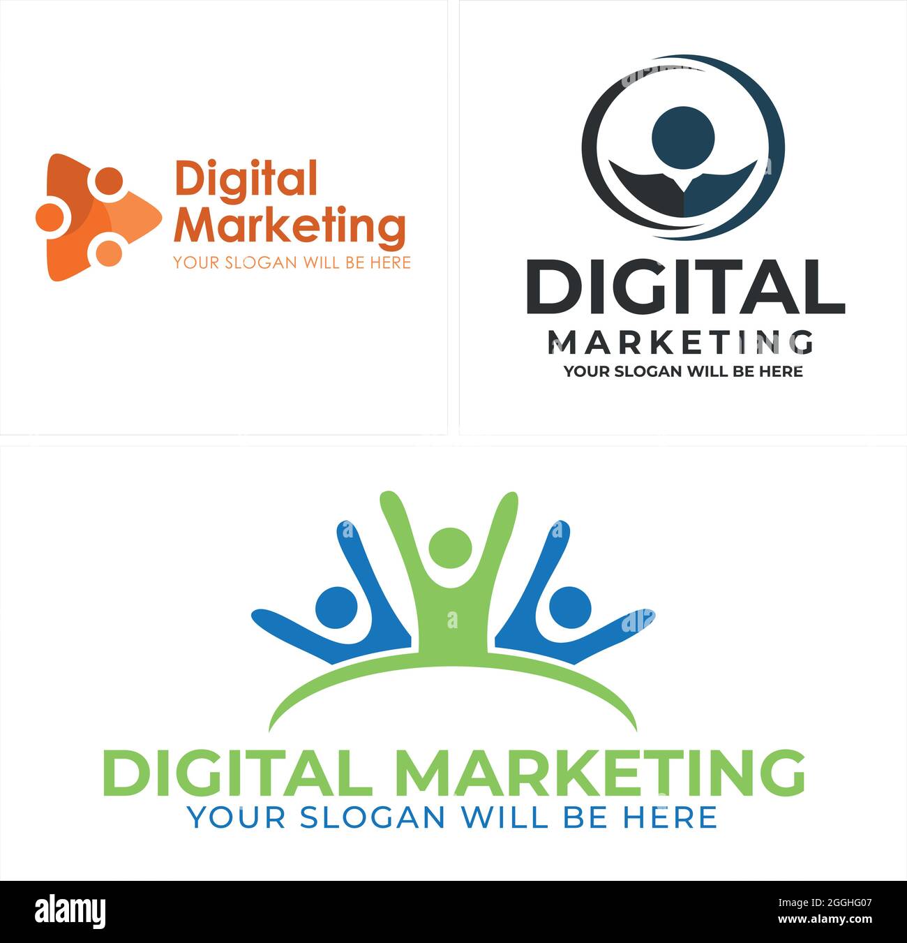 O Poder da Tipografia Sans-Serif em Logos de Agências Digitais