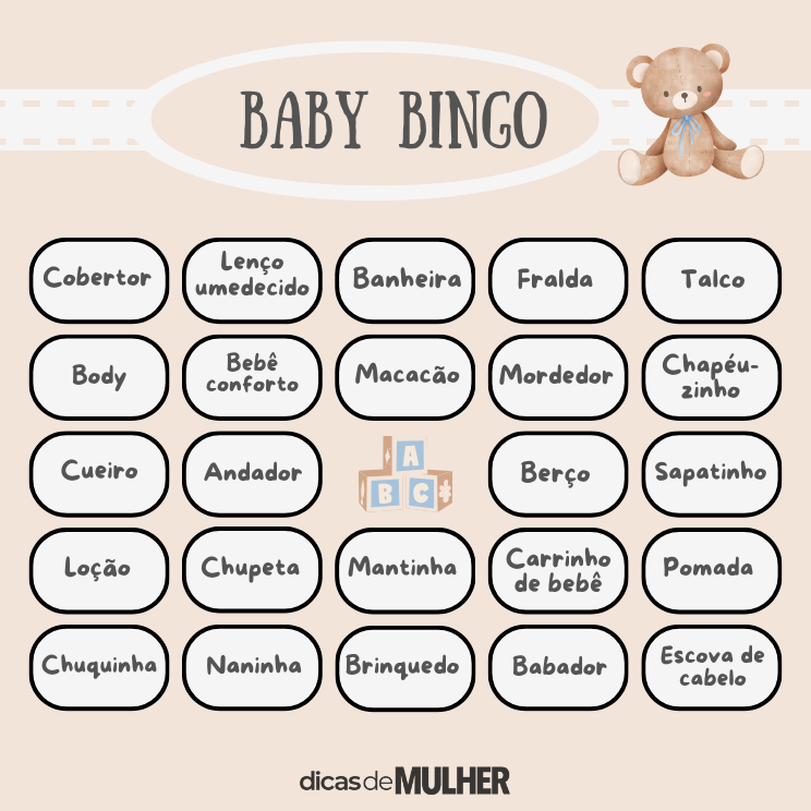 Dinâmica Para Cha De Fraldas