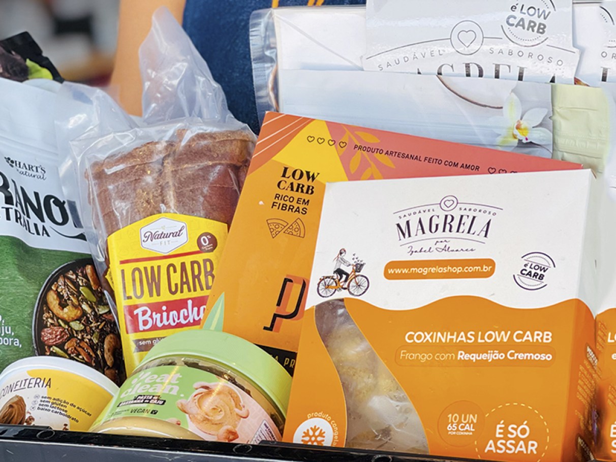e-commerce de produtos low carb