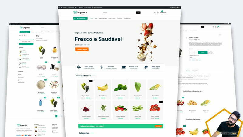 e-commerce de produtos orgânicos