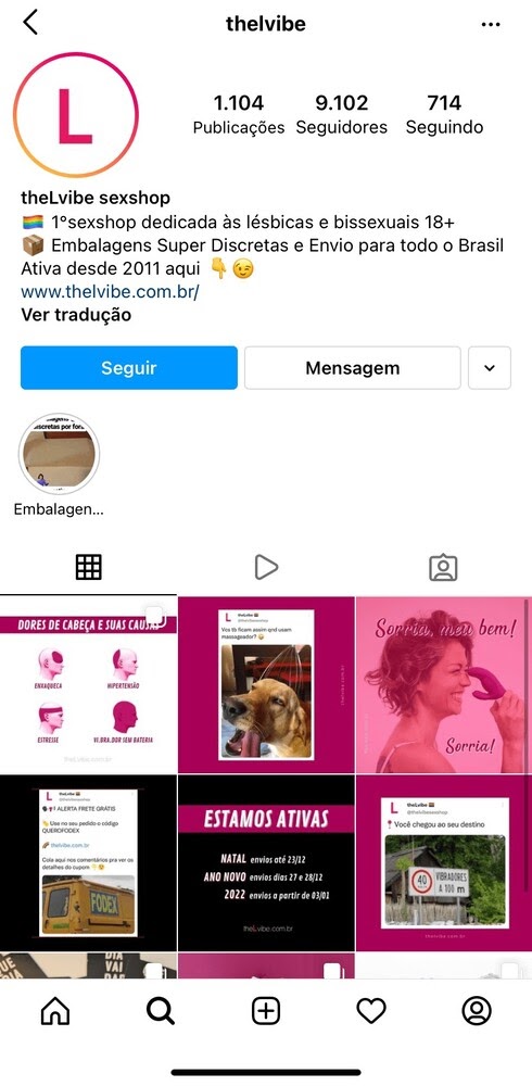 e-commerce de sex shop