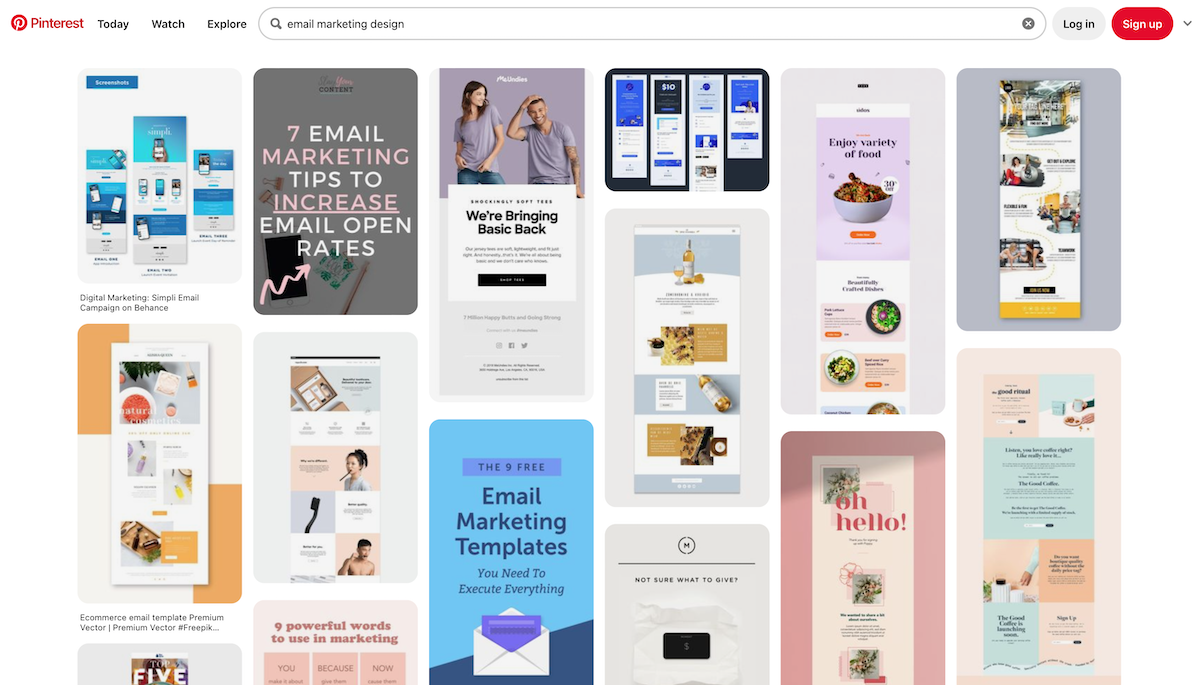 custo design email marketing profissional