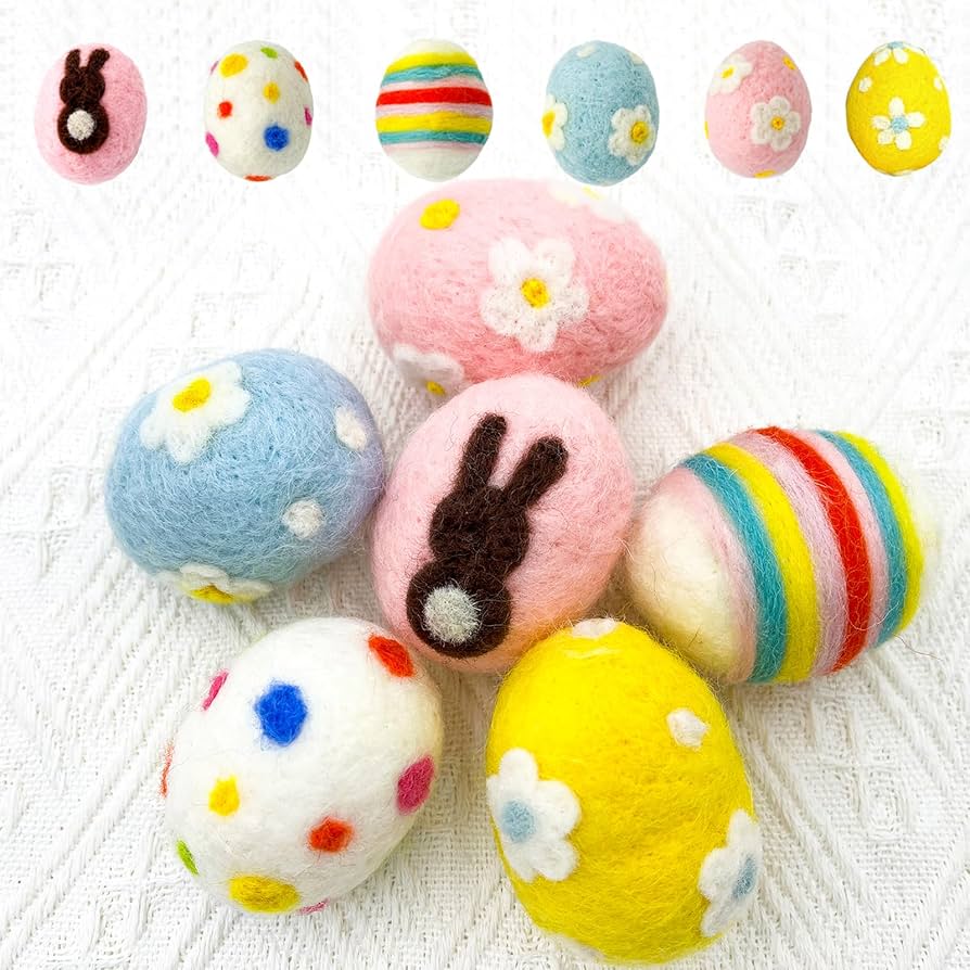 Moldes Gratuitos de Coelhinhos de Feltro para a Páscoa