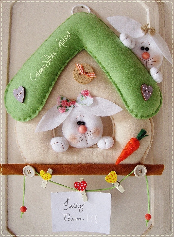 Materiais Essenciais para Artesanato de Páscoa em Feltro