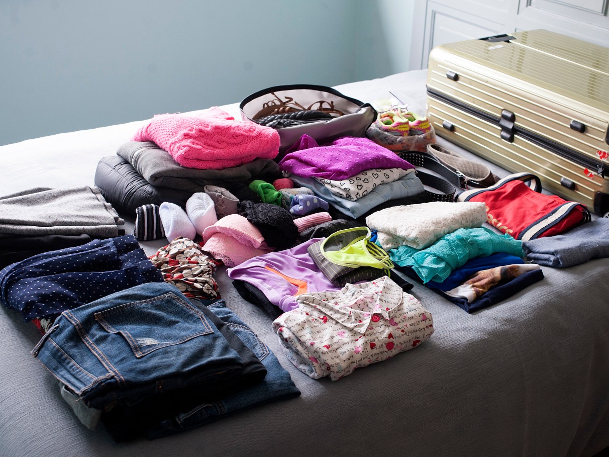 erros comuns ao fazer mala para viagem de trem