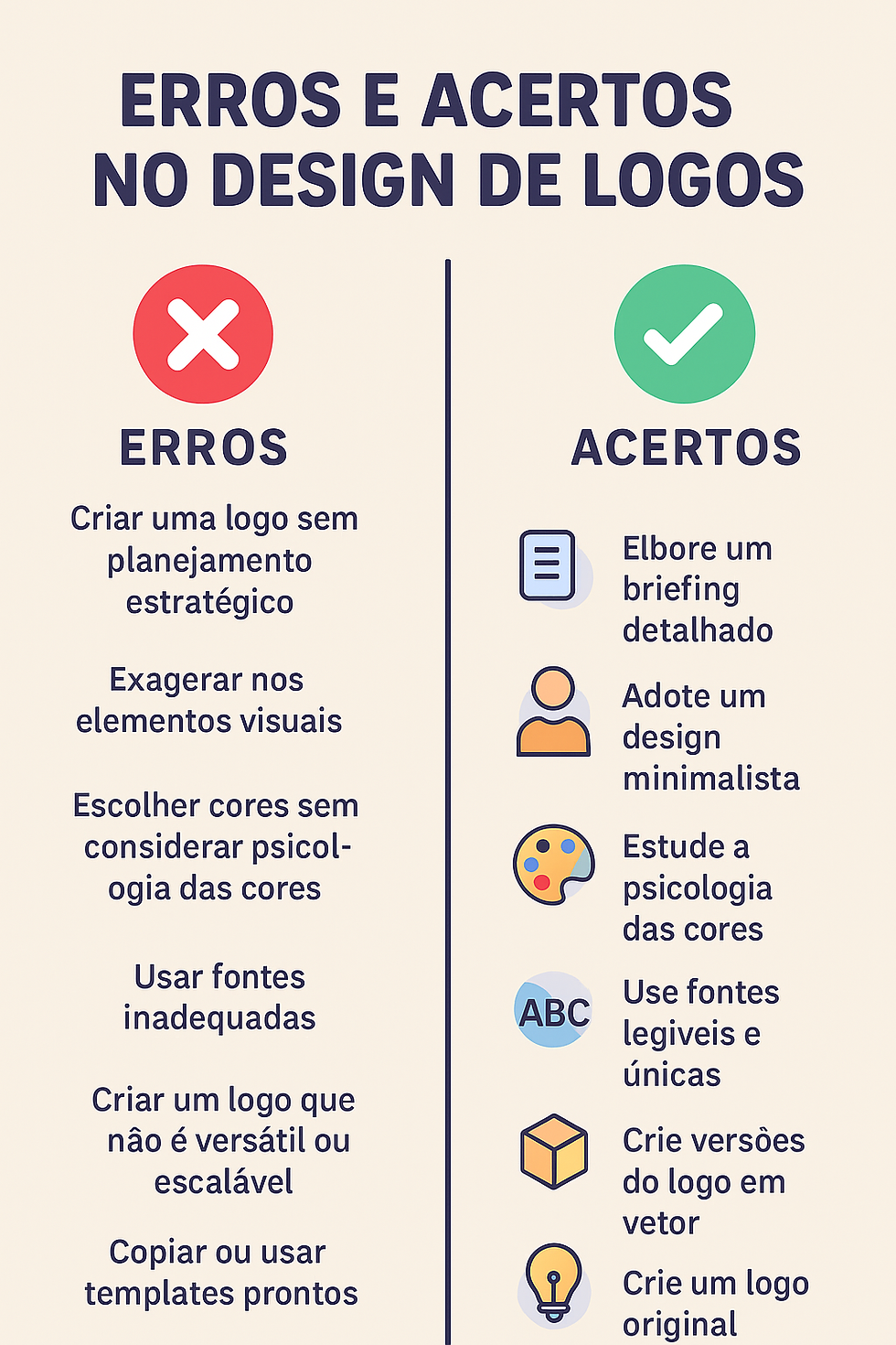 erros comuns na construção de uma marca