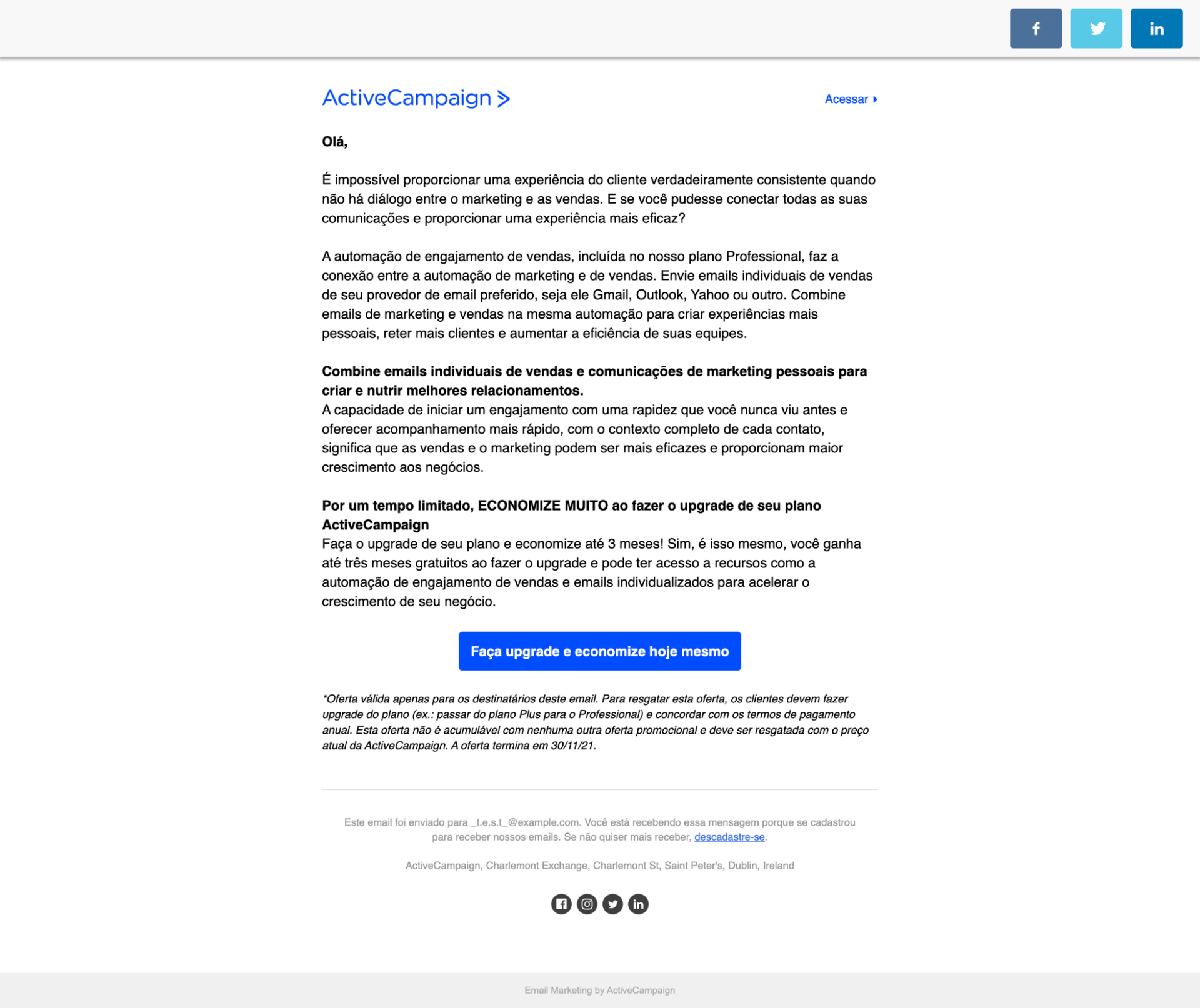 ia vs personalização manual email