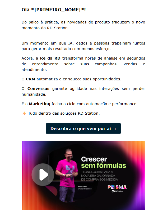 erros comuns recomendação produtos ia email