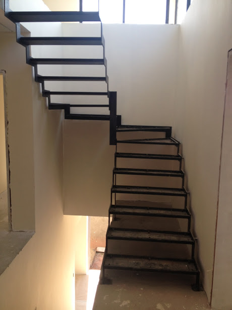 escada em L