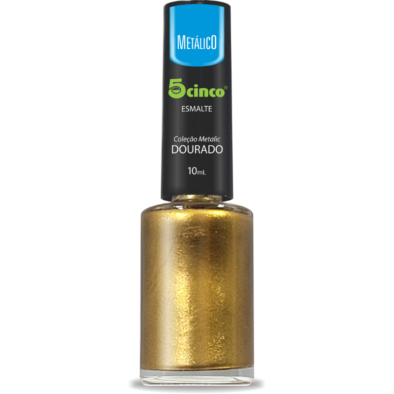 como aplicar esmalte dourado para durar mais