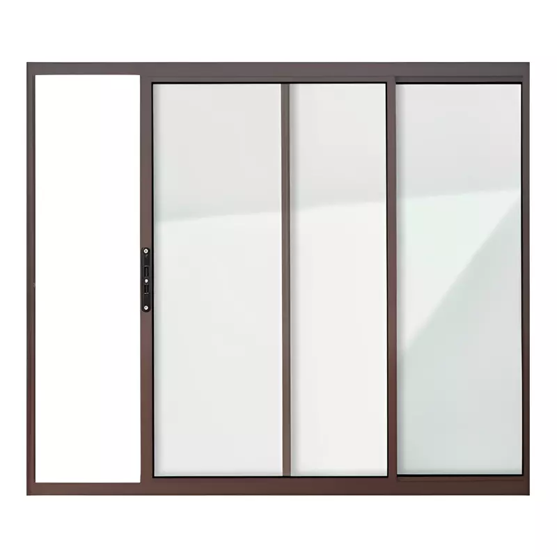 esquadria alumínio marrom corten