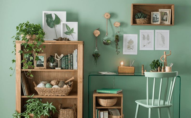 como usar estantes vazadas para dividir ambientes