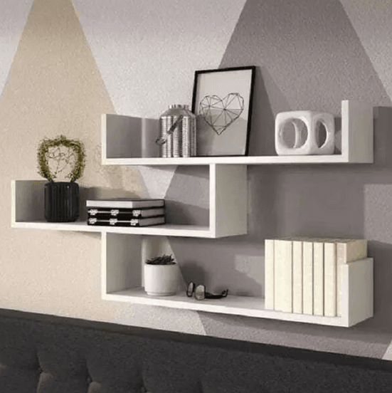 como usar estantes vazadas para dividir ambientes