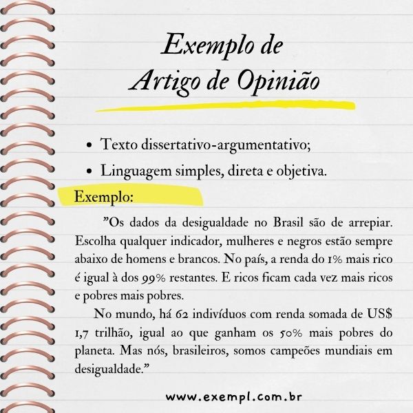 como escrever um artigo de opinião acadêmico nota 10