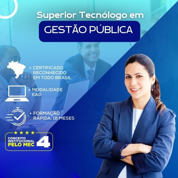 faculdade de gestão publica ead