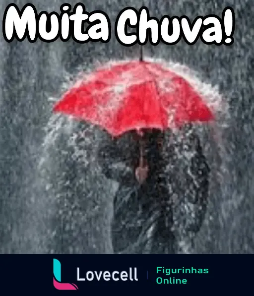 figurinhas de bom dia com chuva whatsapp
