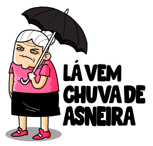 pacotes de figurinhas de chuva