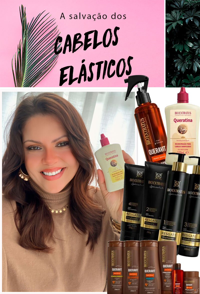 como recuperar cabelo descolorido e elástico