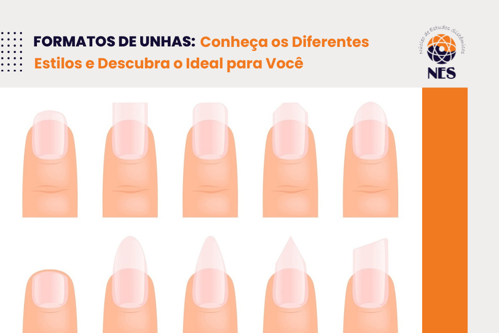 melhor formato de unha para dedos curtos