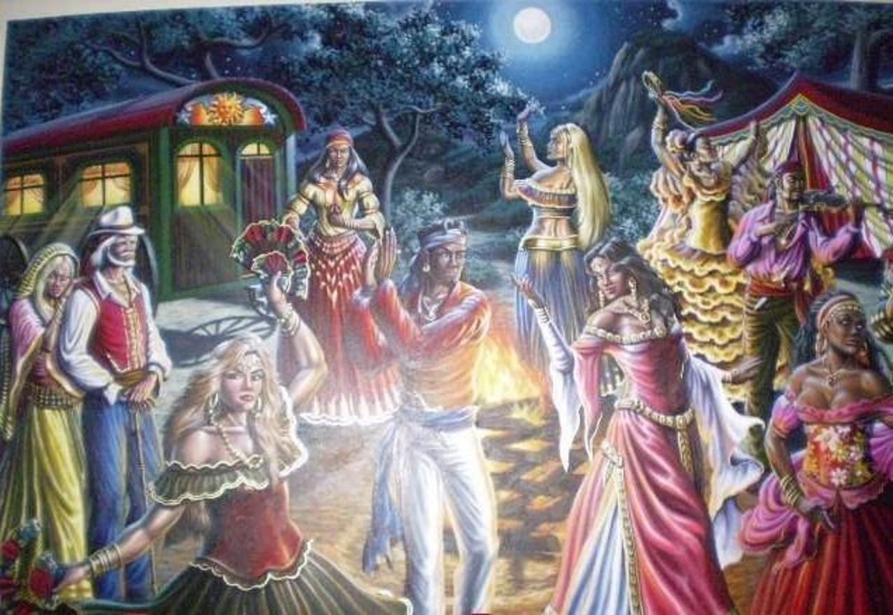 fotos inspiradoras de dança cigana com saias rodadas