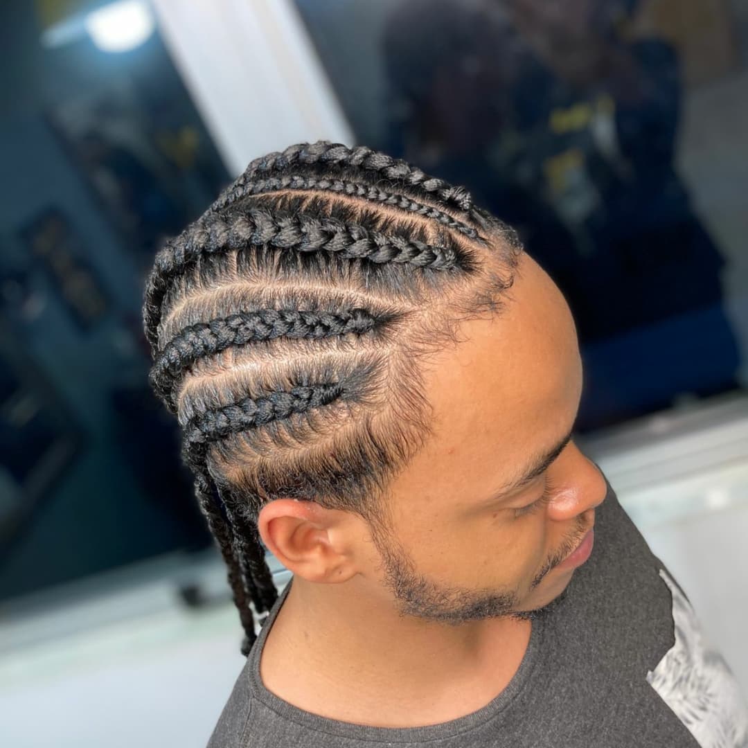 Tranças Nagô Masculinas: 10 Estilos para um Visual Autêntico