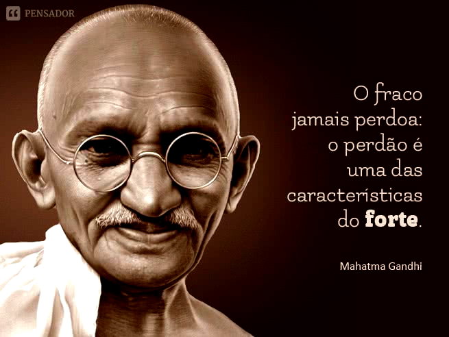 pensamentos de gandhi sobre paz