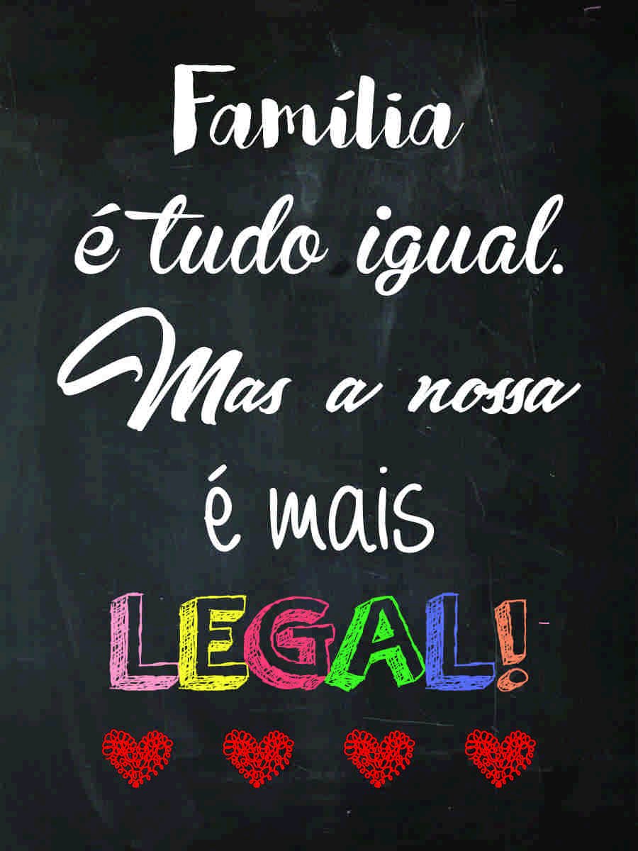 reflexão sobre família