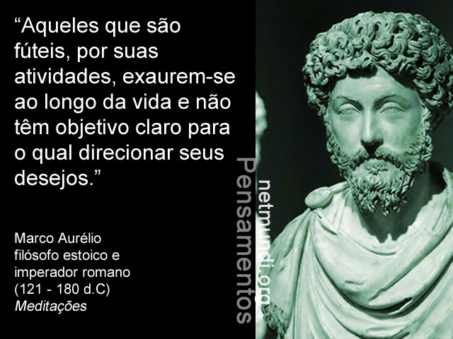citações de marco aurélio sobre a vida