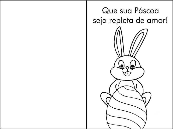 frases para cartão de páscoa