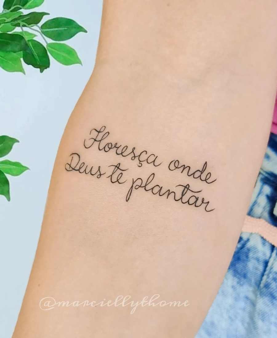 Frases Religiosas Para Tatuagem No Braço