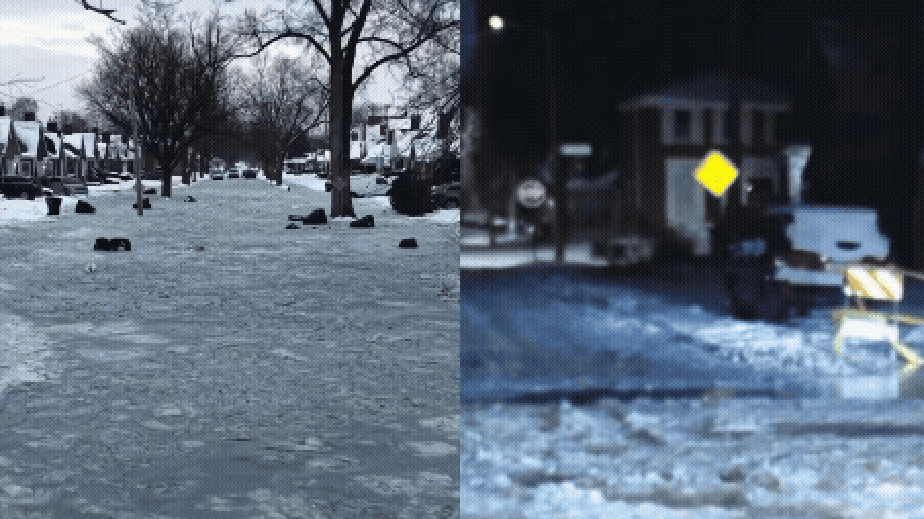 gif de personagem com frio
