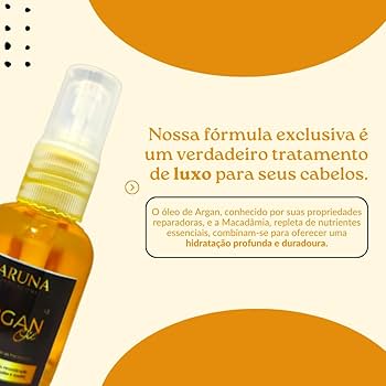 tratamento capilar com óleo de argan