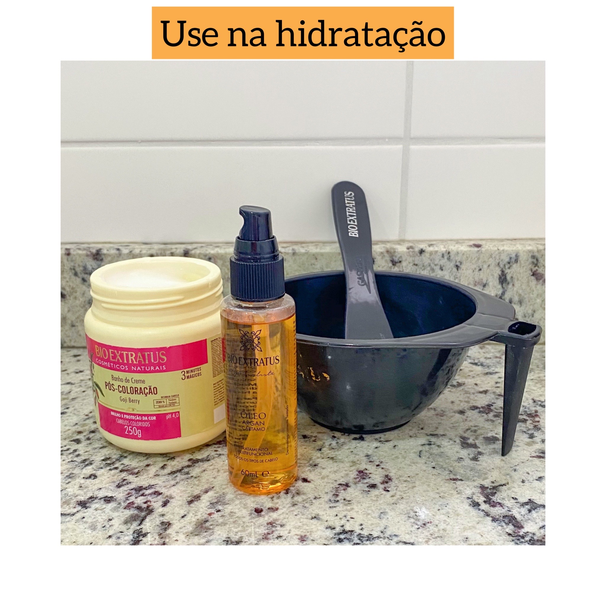 protetor térmico com óleo de argan