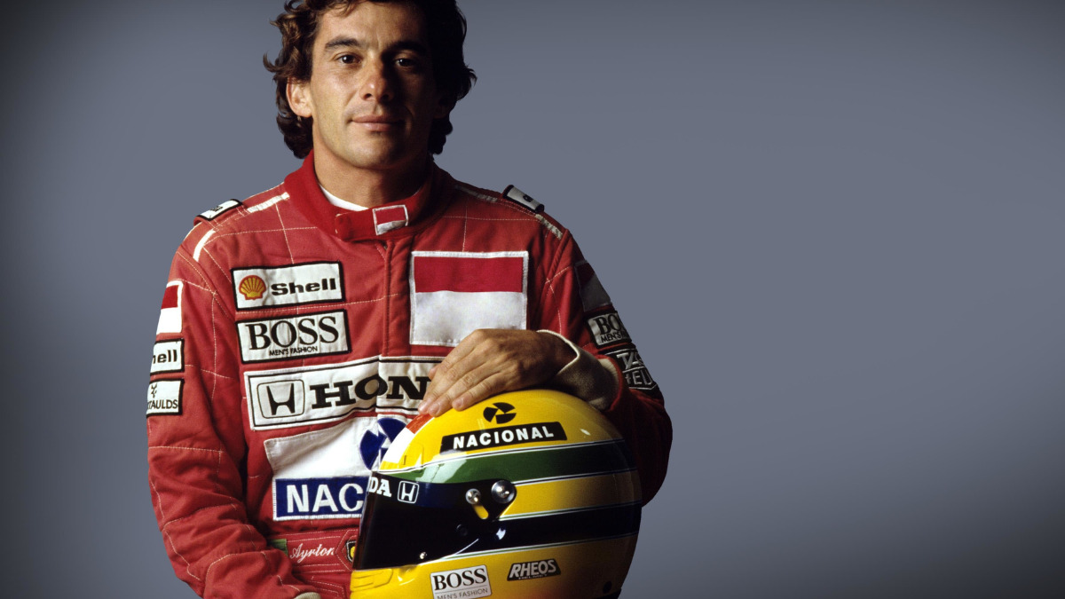 Ayrton Senna campeão mundial F1