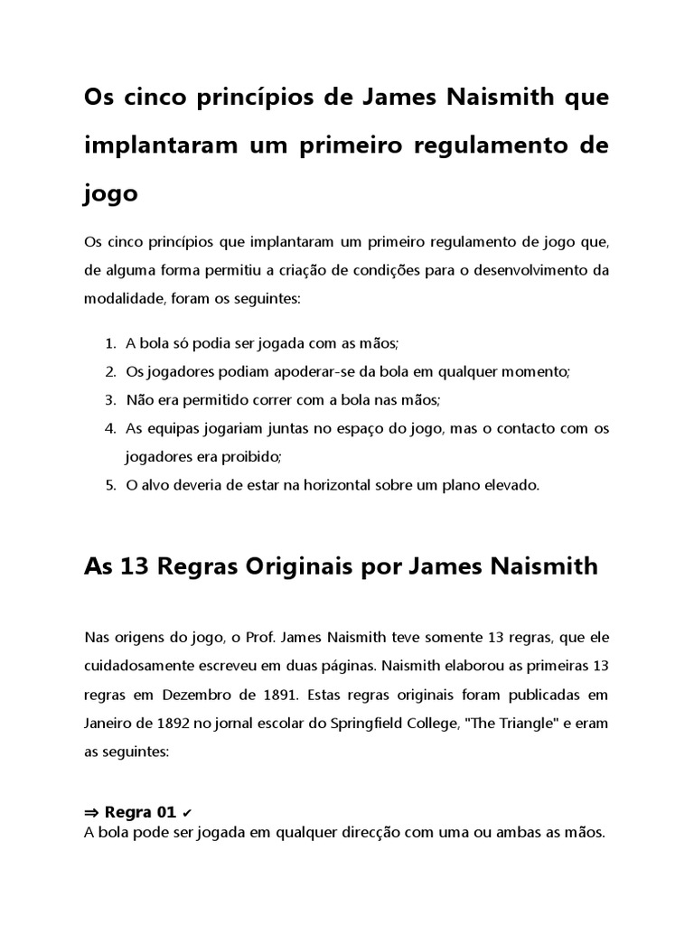 Quem Foi James Naismith: O Criador do Basquete e Seu Legado