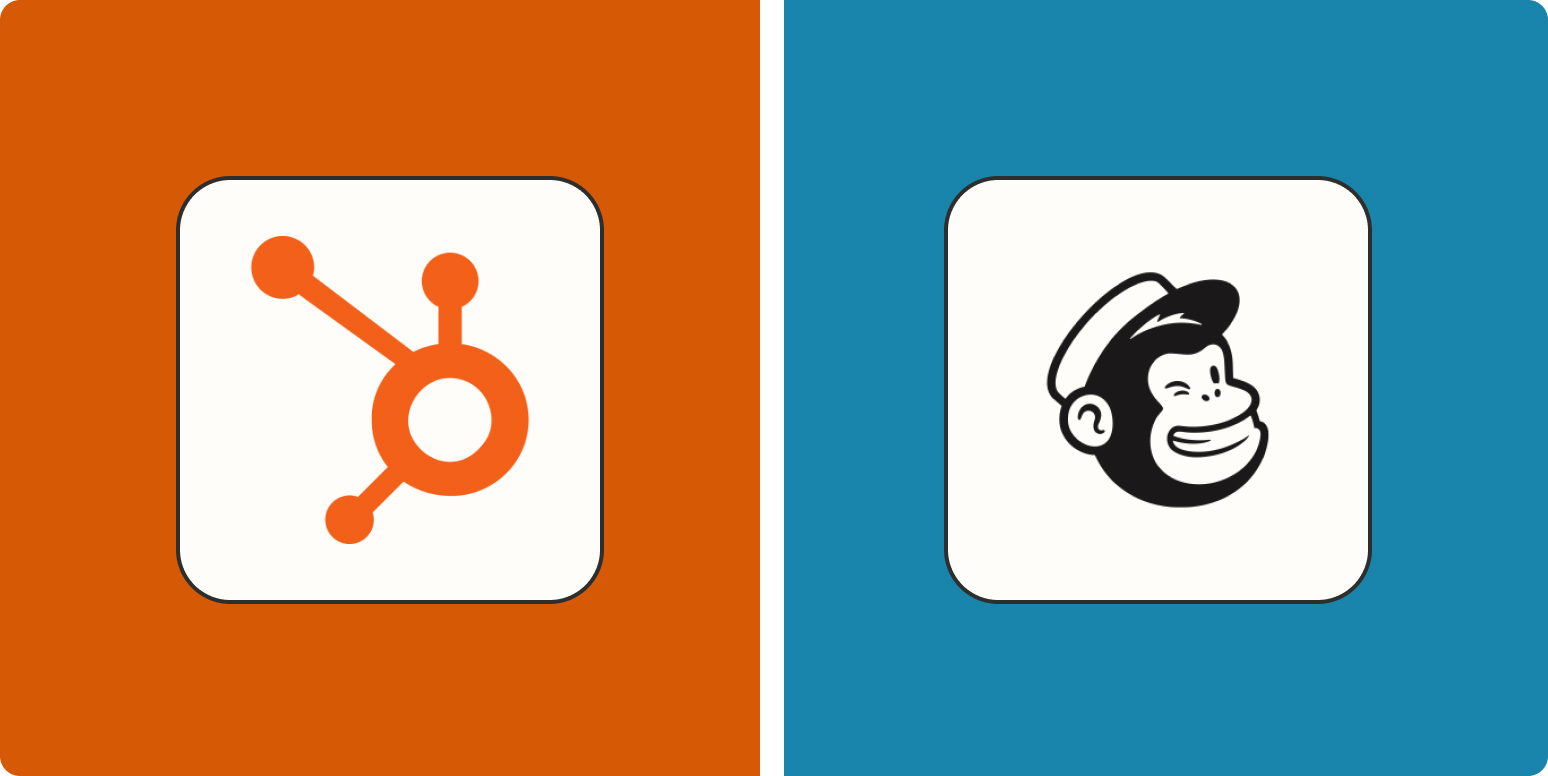 melhores funcionalidades ia email marketing hubspot mailchimp