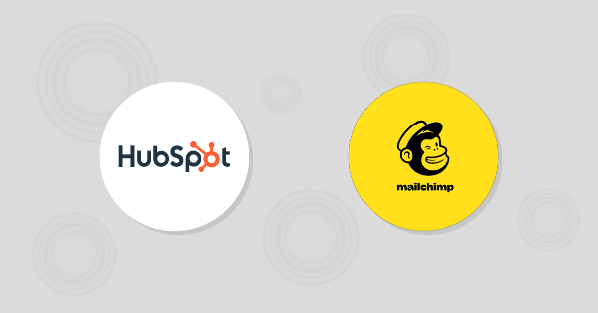 hubspot vs mailchimp ia email marketing