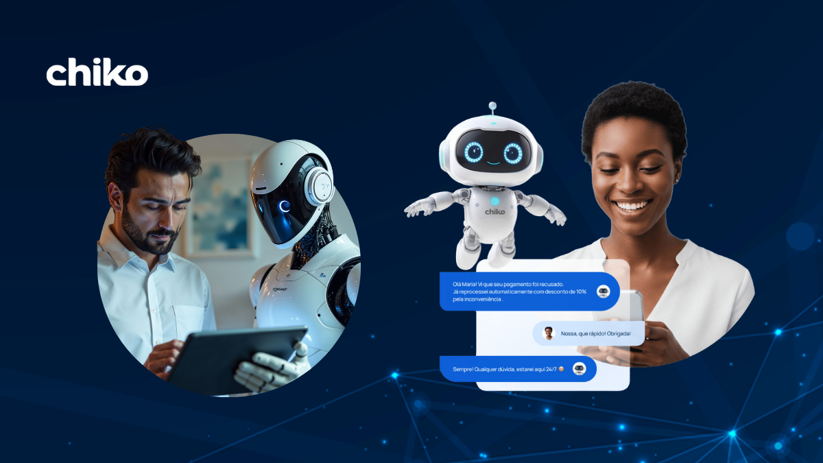 IA para análise de dados de atendimento automatizado vs humano