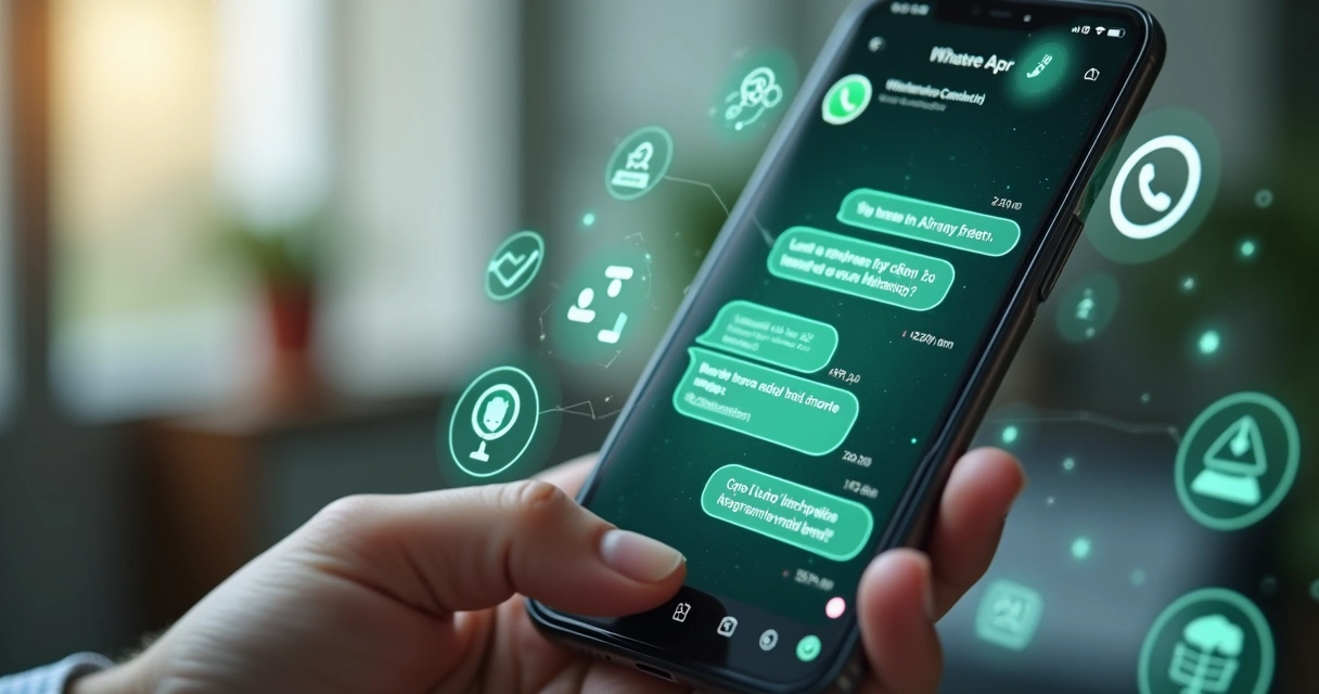 IA para automação de atendimento via WhatsApp