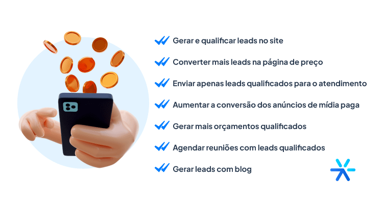 IA para criação de chatbots para qualificação de leads